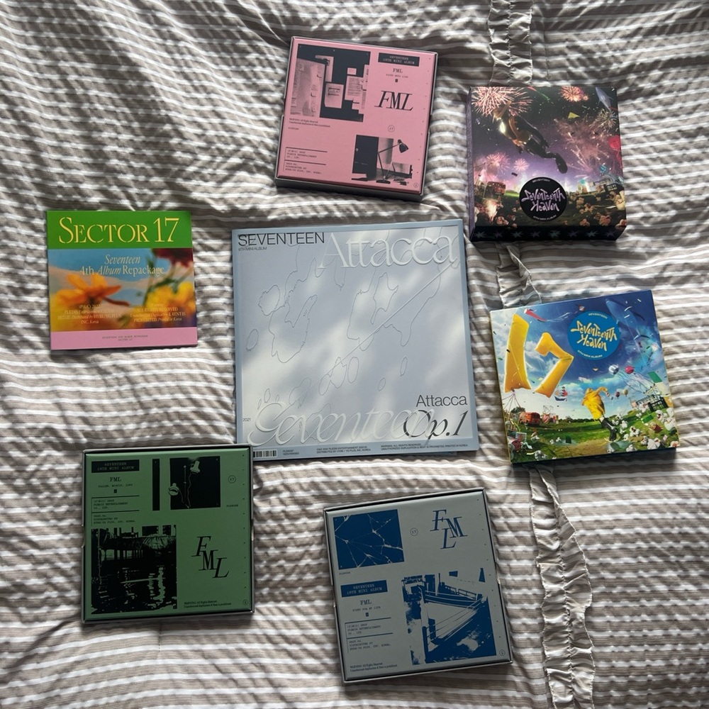SEVENTEEN Album Set